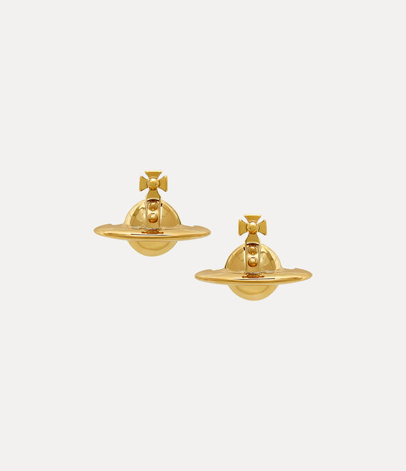 Vivienne Westwood Solid Orb Earrings in gold